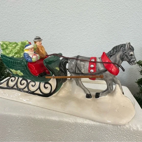 Department 56 Snow Village Sleighride - Picture 1 of 5